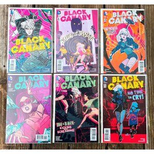DC Comics Black Canary Issues #1-6 Brendan Fletcher, Art and Covers by Annie Wu